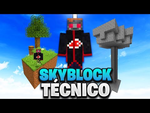 I made a TRYHARD TECH SKYBLOCK in MINECRAFT 1.19!✌(#1)