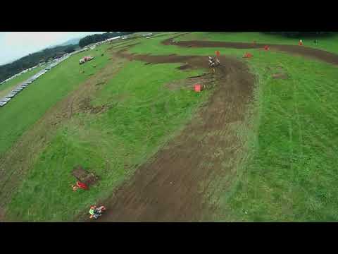 Motocross Klasse Kids85er und Mini 65er - MXRS Schweiz - mit der Drohne gefilmt