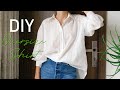 DIY Oversized Shirt How To Make An Oversize Shirt