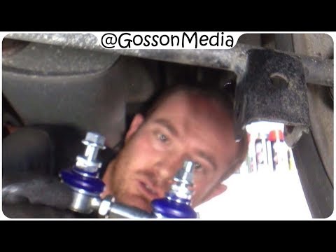 Getting rid of the Plastic Subaru Rear Sway Bar Links...FOR GOOD!