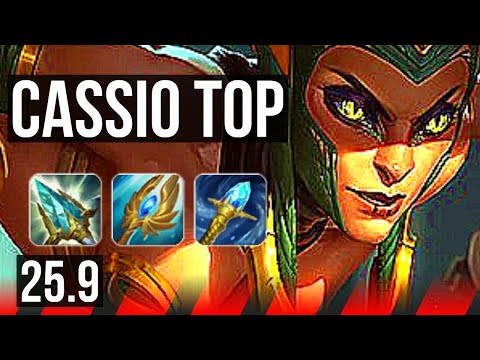 CASSIOPEIA vs RUMBLE (TOP) | 43k DMG, 500+ games | EUNE Master | 25.9