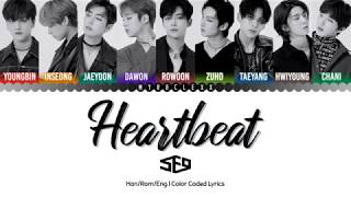 SF9 (에스에프나인) - Heartbeat (하필) Lyrics [Color Coded-Han/Rom/Eng]