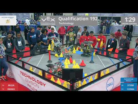 2018 VRC Tech Q192 - 9922A 99000X vs 5735B 12298A - 94 to 87