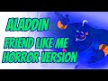 Aladdin S Friend Like Me Horror Version In Purple And Blue