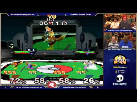 LTC2 - Jake13 & GameGuys | Mojo vs. P4K EMP | M2K & SS | PN&J - SSBM Losers Finals - Melee