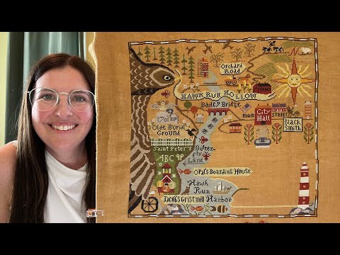 Flosstube Hawk Run Hallow Cross Stitch & 1 Year Anniversary