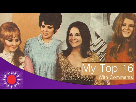 Eurovision Song Contest 1969 - My Top 16 [With Comments]