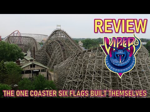 Video review of Viper by Canobie Coaster