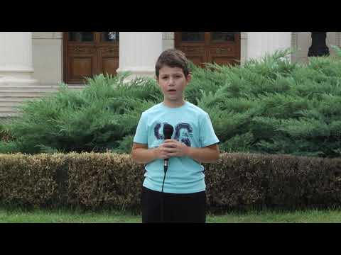 ANDREI GAGEATU, elev al Școlii TV pentru copii Dicție.ro relatează despre Ateneul Român