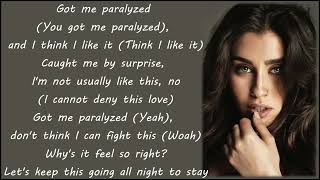 Lauren Jauregui &amp; Steve Aoki - All Night (Lyrics)