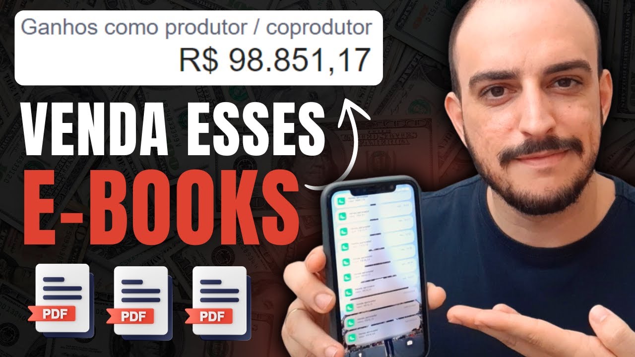 3 EBOOKS que EU faria em 2024 para Ganhar Dinheiro na Internet (Criar Ebook)