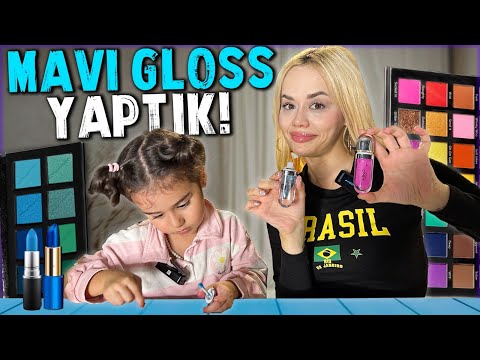 FARIMIZI KAZIYARAK RENK RENK GLOSSLAR YAPIYORUZ !!  @OykuKarta