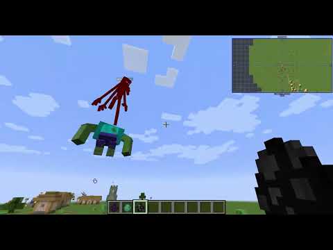 Mutant Enderman vs Mutant Zombie
