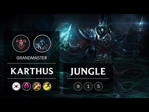 Karthus Jungle vs Rek'Sai - KR Grandmaster Patch 9.4