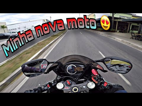 COMPREI UMA GSX-R 1000 A FAMOSA SRAD