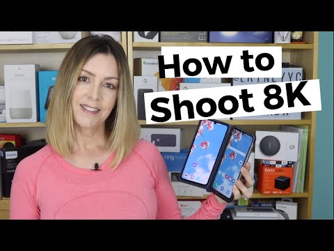 How to shoot 8K video on LG V60
