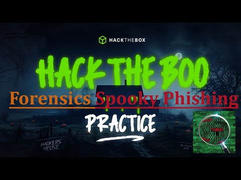 Spooky Phishing - Hack The Boo | CTF Forensics | HackTheBox CTF