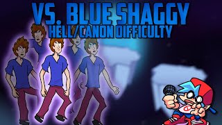 Cover art for VS. Blue Shaggy - Hell/Canon Difficulty for 10 Keys Song [All Cutscenes] - Friday Night Funkin'