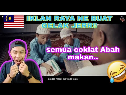 TENGOK IKLAN RAYA MALAYSIA HAHA🇲🇾⁉️ LUCU BUAT GELAK NE‼️ INDONESIA REACTION 🇮🇩