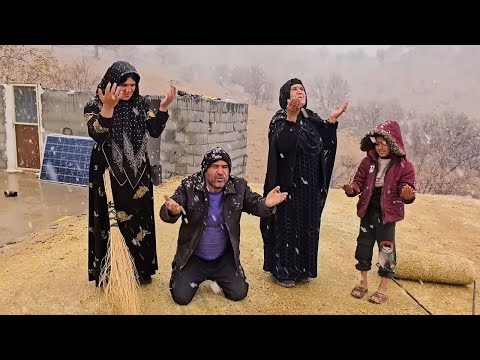 Heavy Snowfall and the Family’s Prayer of Gratitude for It