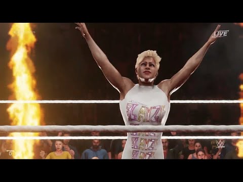 WWE 2K19 - Alundra Blayze VS Candice LeRae