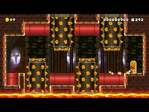 ★ Dangerous Skewer Dungoun ★ by ★Vaporeon★ 🍄 Super Mario Maker 2 #aje