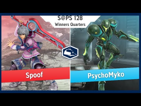 S@PS 128 Ultimate Singles - Spoof(Shulk) vs PsychoMyko(Dark Samus) Winners Quarters