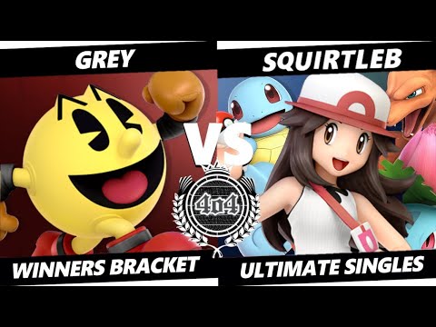 4o4 Smash Monthly 21 - Grey (Pac-Man) vs EVC| squirtleB (Pokemon Trainer) - Winners Round 3