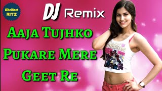 Download lagu DjRemix | Aaja Tujhko Pukare Mere Geet Re | Old Dj Remix Song | Dholki Mix | ShriSantRitz | mp3