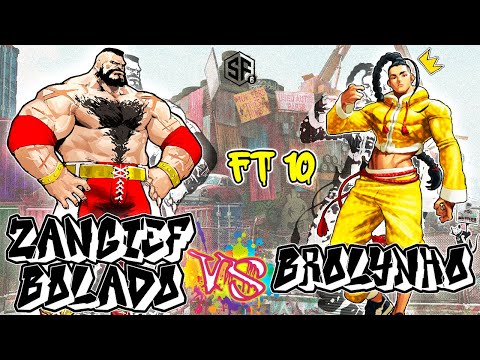 SF6 👊 Zangief Bolado (Zangief) vs Brolynho (Jamie) 👊 FT 10 - Top Players BR - Street Fighter 6