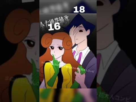 Kazama and Himawari lovely love story ❤️😘❤️♥️  #shinchan #cartoon