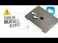 How To Turn On Weather Alerts On IPad Tutorial