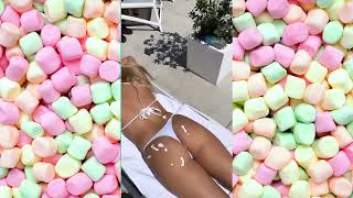 big bank challenge 🍩😋 tiktok #bigbank #viral #usa