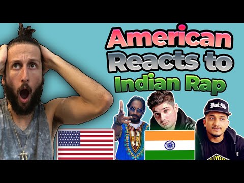 American Rapper Reacts To Indian Rap!