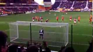 preview picture of video 'Wolves 3 - 1 Bristol City 25/01/14 - Sam Baldock Goal'