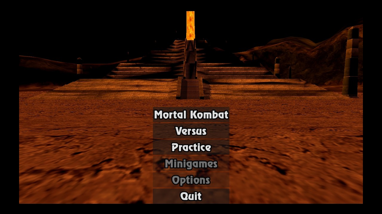 Mortal Kombat 3D Era - PC Port - Main Menu Showcase (Alpha)