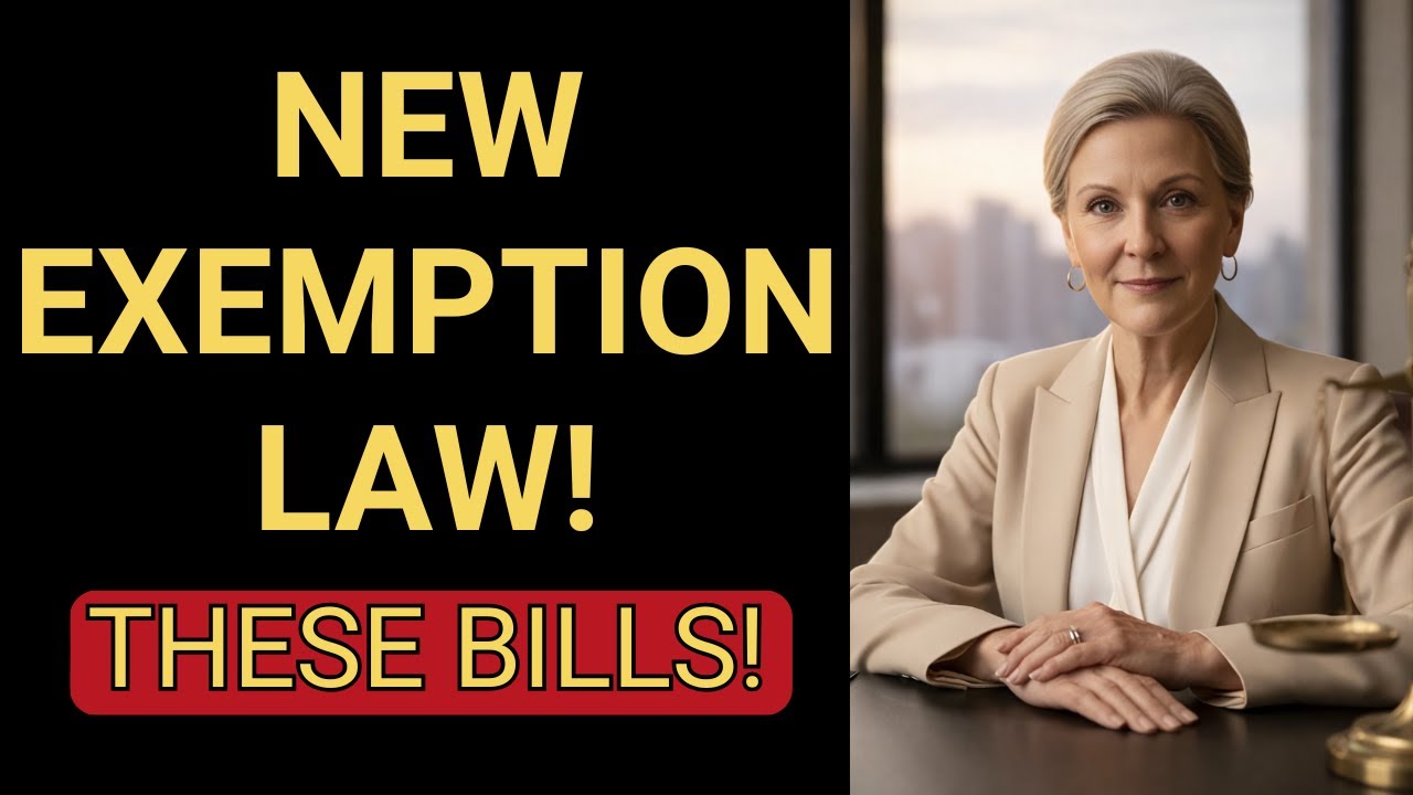 Lawyer Tells Seniors: NEW 2026 Law - 65% Property Tax Exemption (Up from 50%) Apply NOW!