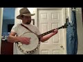 Heith Efird - Fling Ding - (take 2 banjo comparison) (Stanley style banjo)
