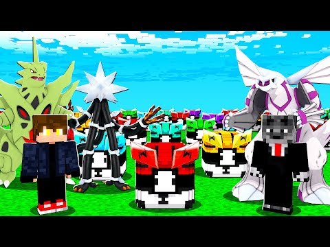 Abrimos a lucky pixelmon dos Pokemon ATAQUE Z - MINECRAFT