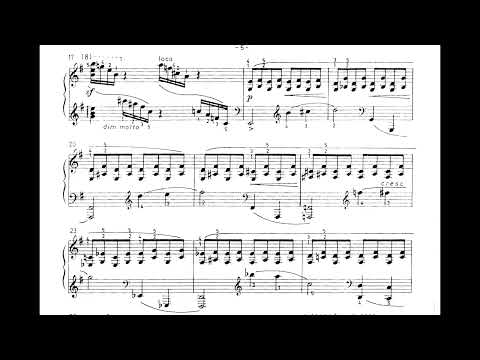 Amaral Vieira - Trilogy for Piano, Op. 137 (1980) [Score-Video]