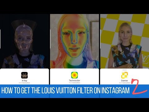 How to get the Louis Vuitton filter on Instagram LV.2.0 | jypsyvloggin