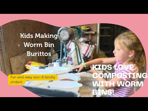 How to Make a Worm Burrito That Feeds Your Worms for Days