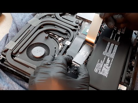 MSI GE77HX Laptop - How to upgrade SSD and Ram