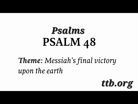 Psalm Chapter 48 (Bible Study)