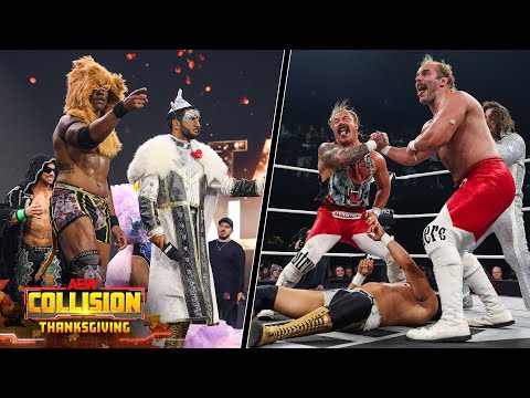 The Outrunners & Dalton Castle vs MxM TV: MATCH HIGHLIGHTS! | AEW Collision, 11/27/25