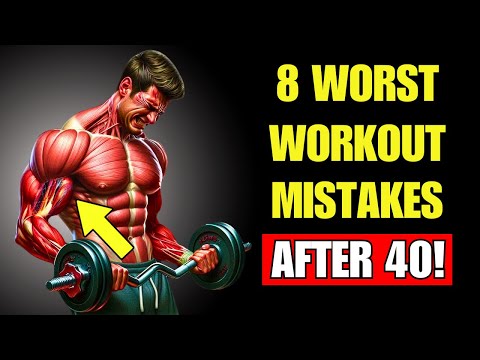8 WORST TRAINING MISTAKES that DESTROY YOUR MUSCLE GAINS AFTER 40