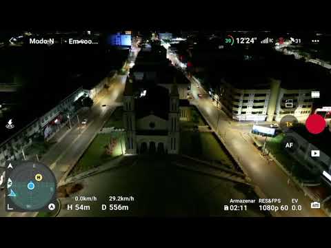 Voo noturno em formosa Goiás 