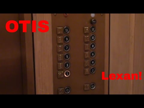 AMAZING Otis Lexan Traction Elevators @ The Burk Burnett Building (500 Main St.), Fort Worth, TX