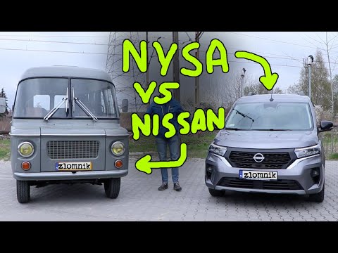 Złomnik: Nysa 522 vs. Nissan Townstar