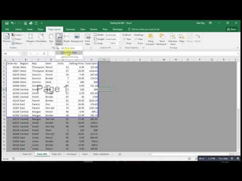 009 Excel   How to clear print area